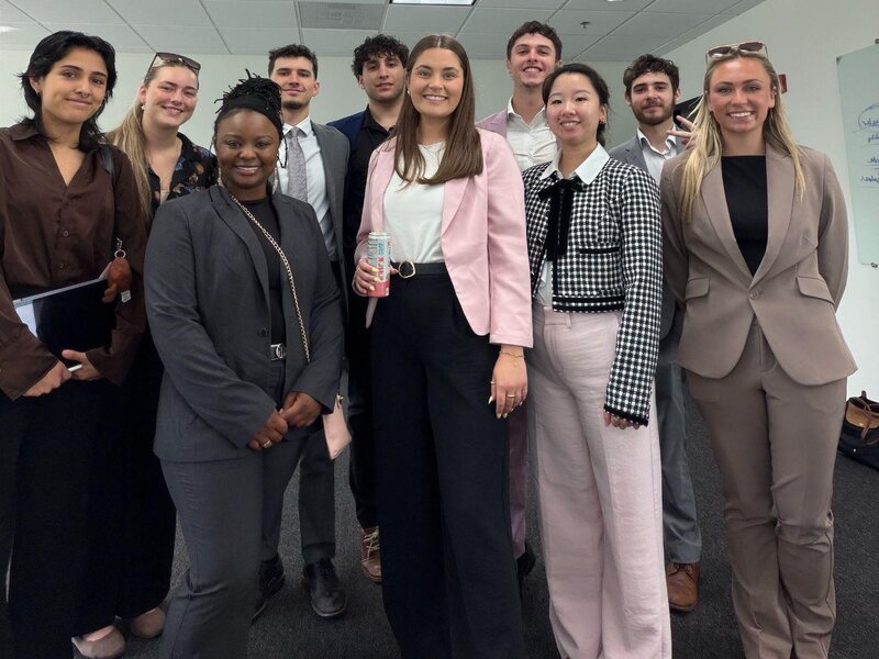 The TriMkt team gathered together at the Raleigh office